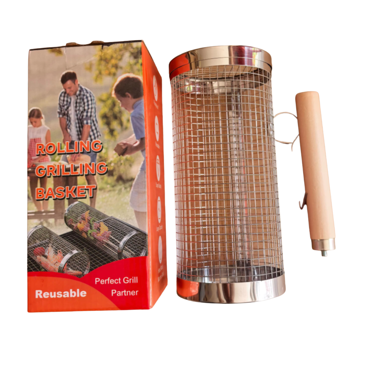Grill Basket for BBQ – Hassle-Free Cooking - Lamylie