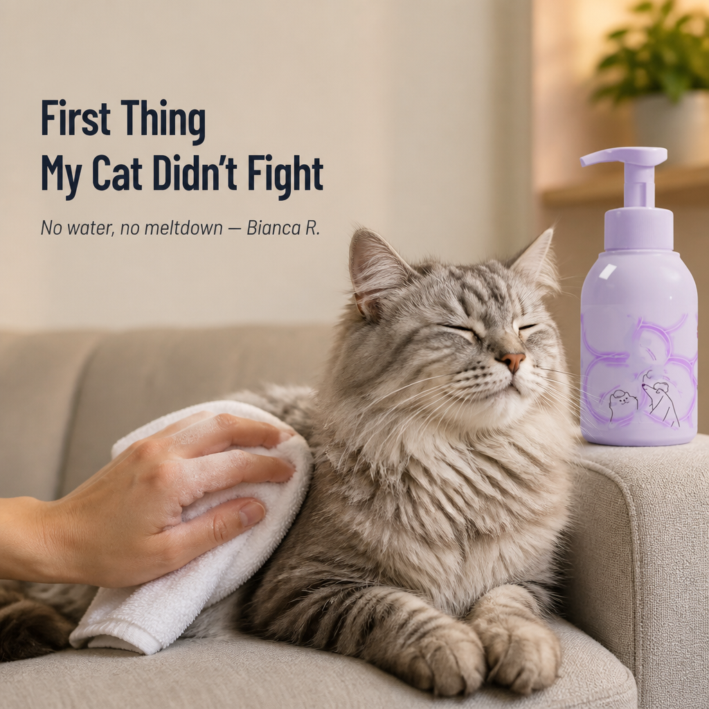 FreshPaw — מנקים, מרגיעים ומרעננים את חיית המחמד בתוך שניות, ללא צורך במים - Lamylie