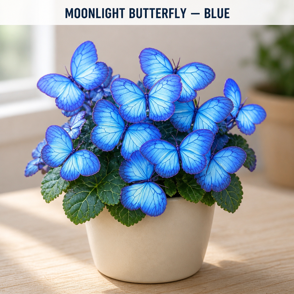 Graines de fleurs « Butterfly Bloom » MoonBliss — Cultivez des fleurs en forme de papillon qui feront s’arrêter et regarder tout votre quartier — Lamylie