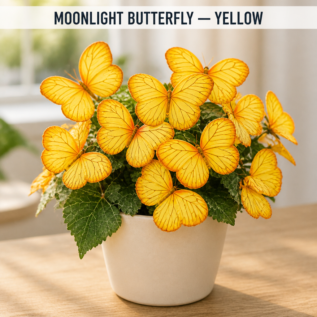 Graines de fleurs « Butterfly Bloom » MoonBliss — Cultivez des fleurs en forme de papillon qui feront s’arrêter et regarder tout votre quartier — Lamylie