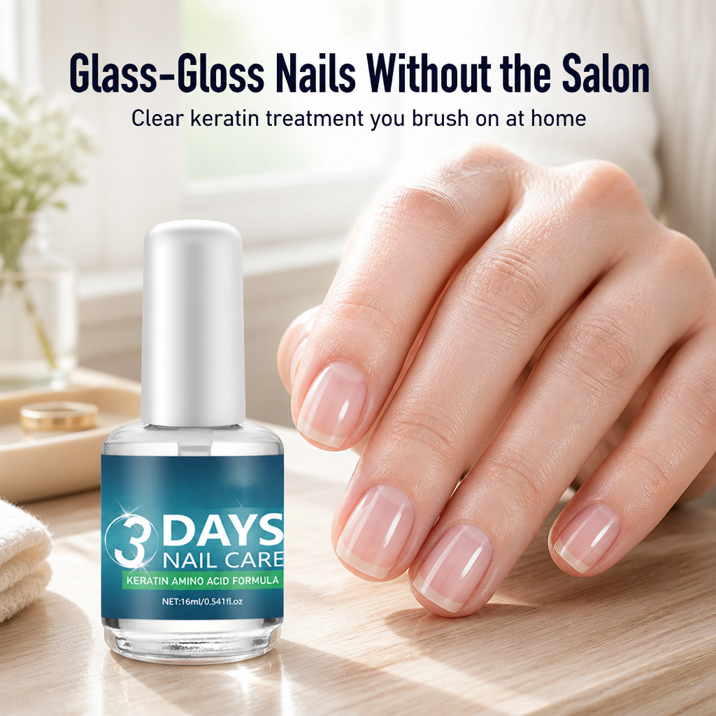 LumaNail — Paint On Glass-Gloss Nails That Stop Peeling and Splitting - Lamylie