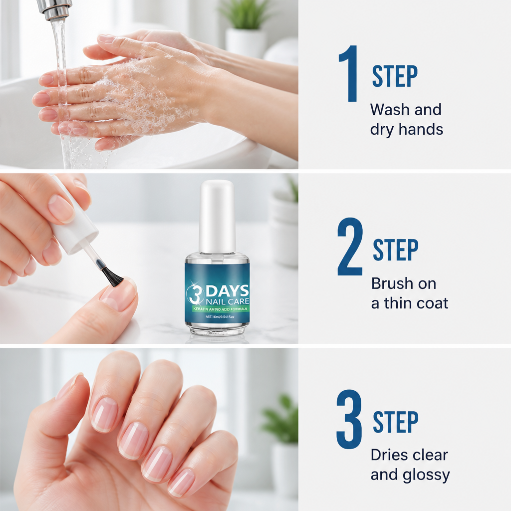 LumaNail — Paint On Glass-Gloss Nails That Stop Peeling and Splitting - Lamylie