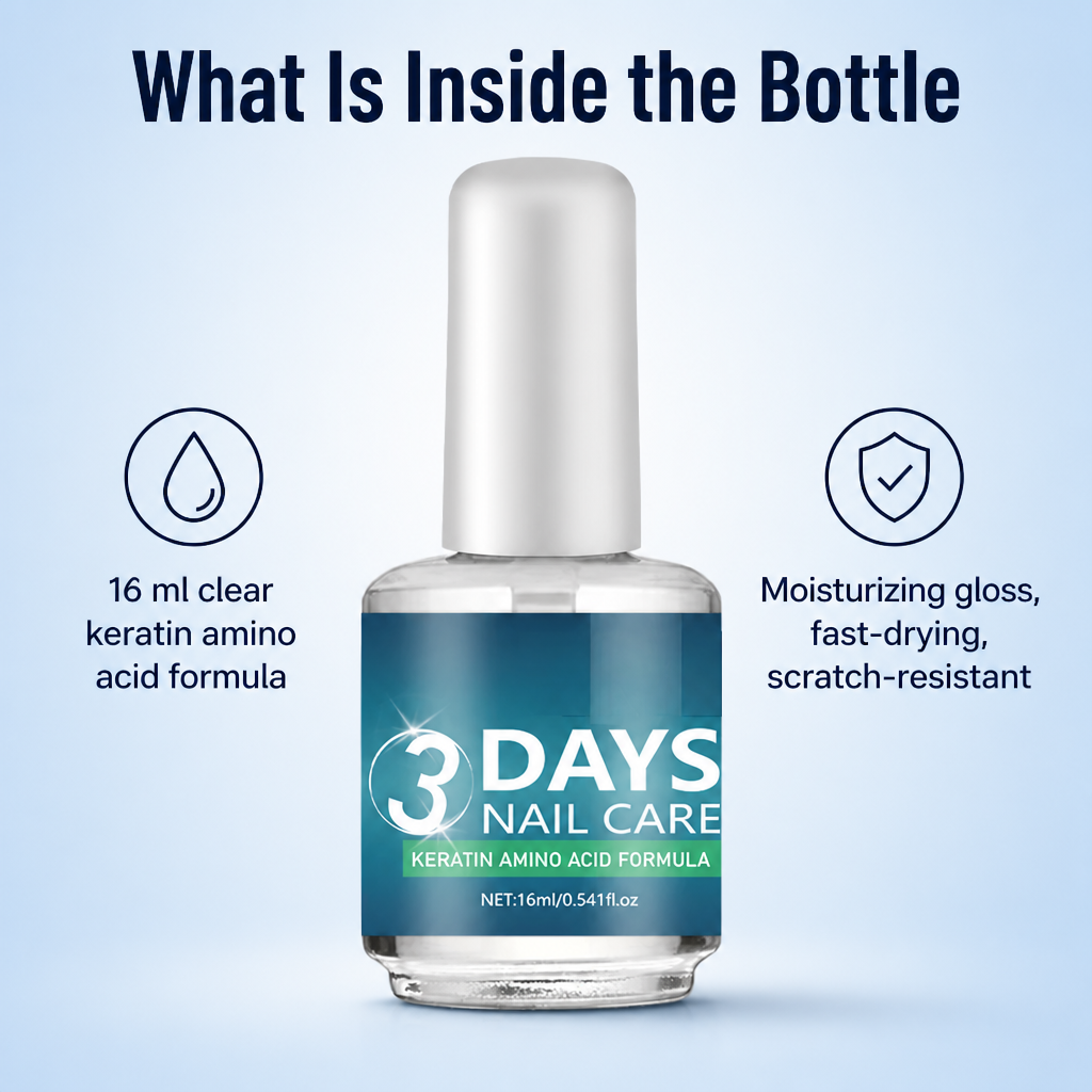 LumaNail — Paint On Glass-Gloss Nails That Stop Peeling and Splitting - Lamylie