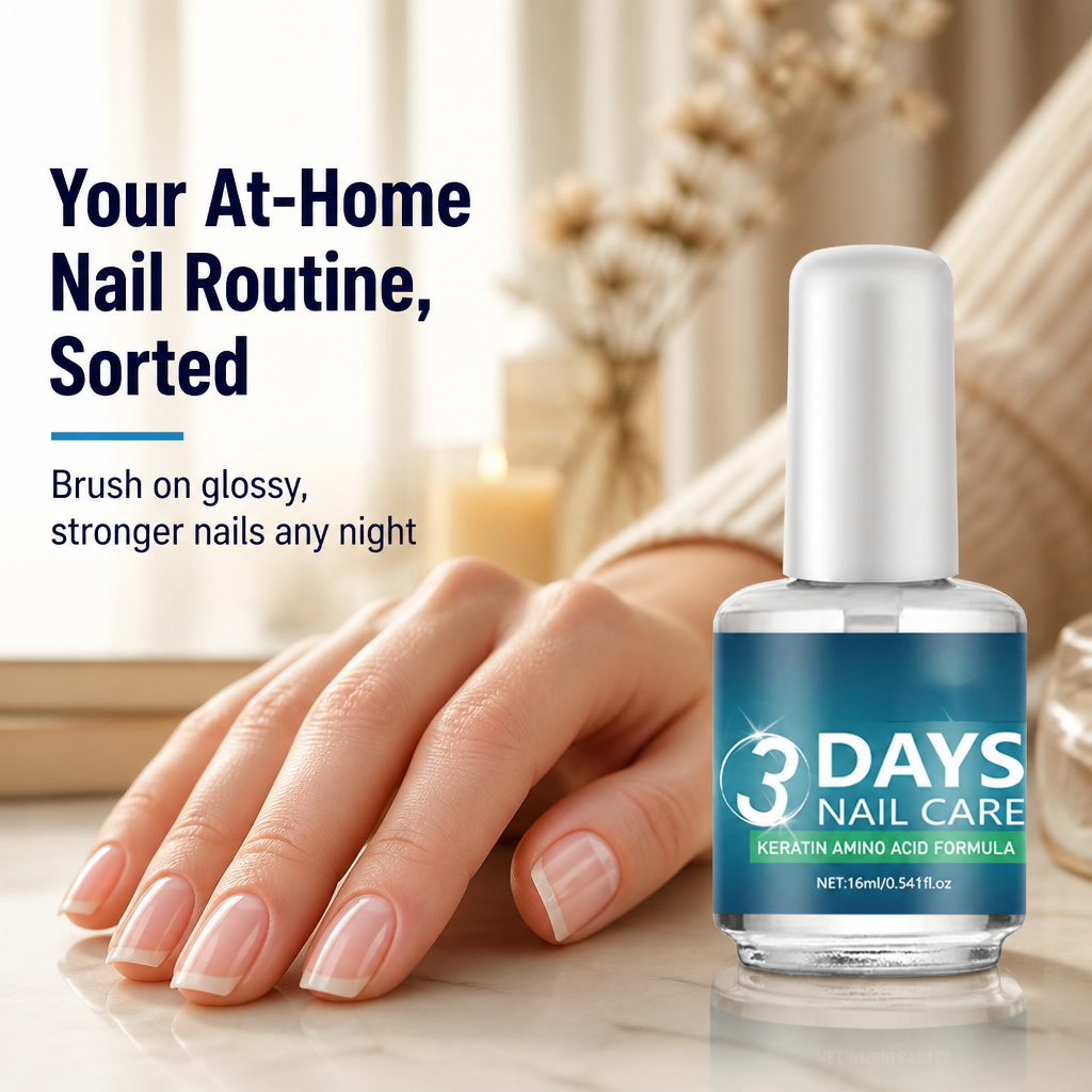 LumaNail — Paint On Glass-Gloss Nails That Stop Peeling and Splitting - Lamylie