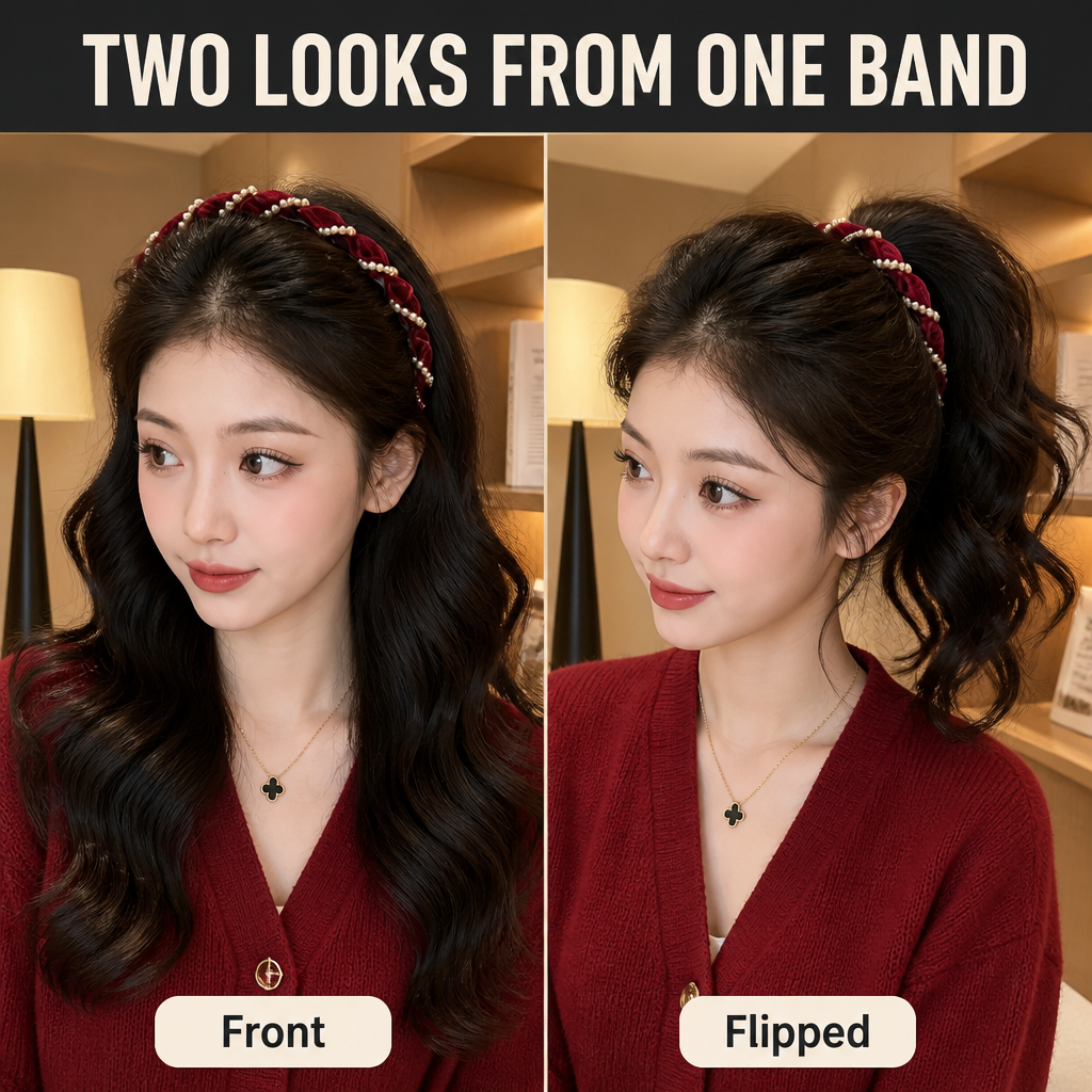 LumaPearl — Slide It On for Instant Crown Volume and a Slimmer V-Face - Lamylie