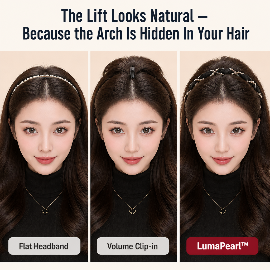 LumaPearl — Slide It On for Instant Crown Volume and a Slimmer V-Face - Lamylie
