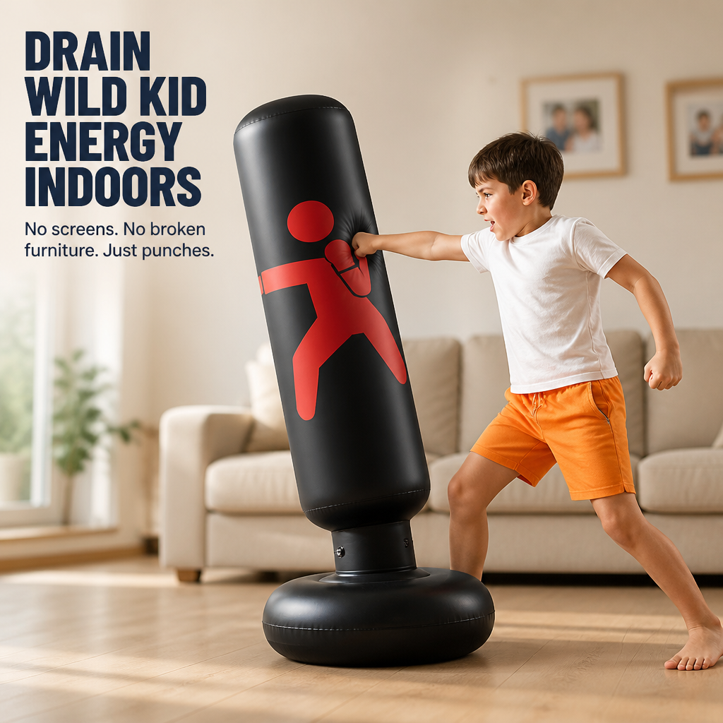BounceBattler — Drain Wild Kid Energy Indoors Without Handing Over A Screen - Lamylie